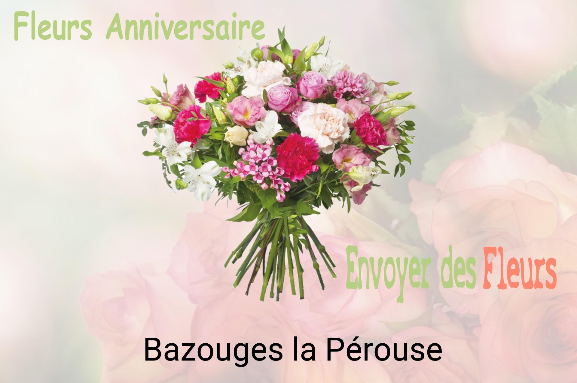 Bouquet de fleurs d’anniversaire livré à Bazouges-la-Pérouse
